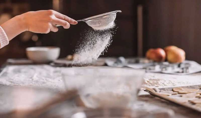 نحوه الک کردن آرد