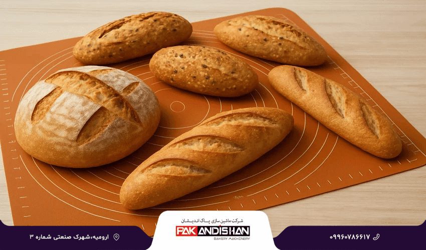 تشک سیلیکونی برای پخت نان