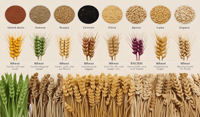 تفاوت کیفیت گندم - پاک اندیشان