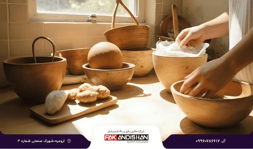 نگهداری ابزارهای پخت نان