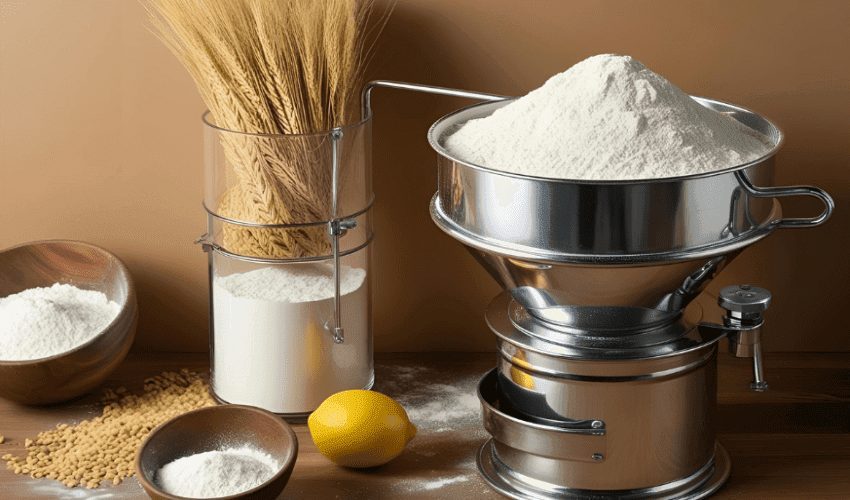 دستگاه الک کن آرد