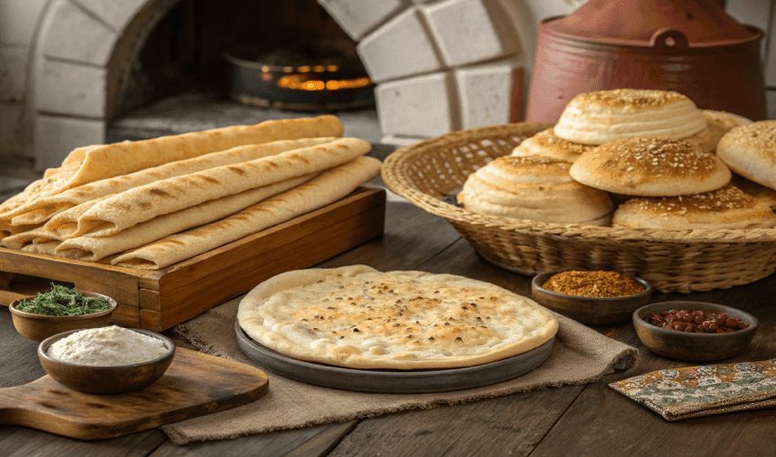 نان های سنتی اسرانی