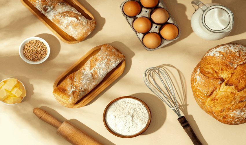 نان خانگی تازه