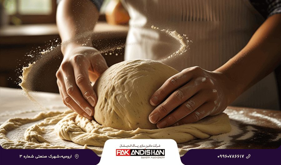 تهیه و نگهداری خمیر نان ب