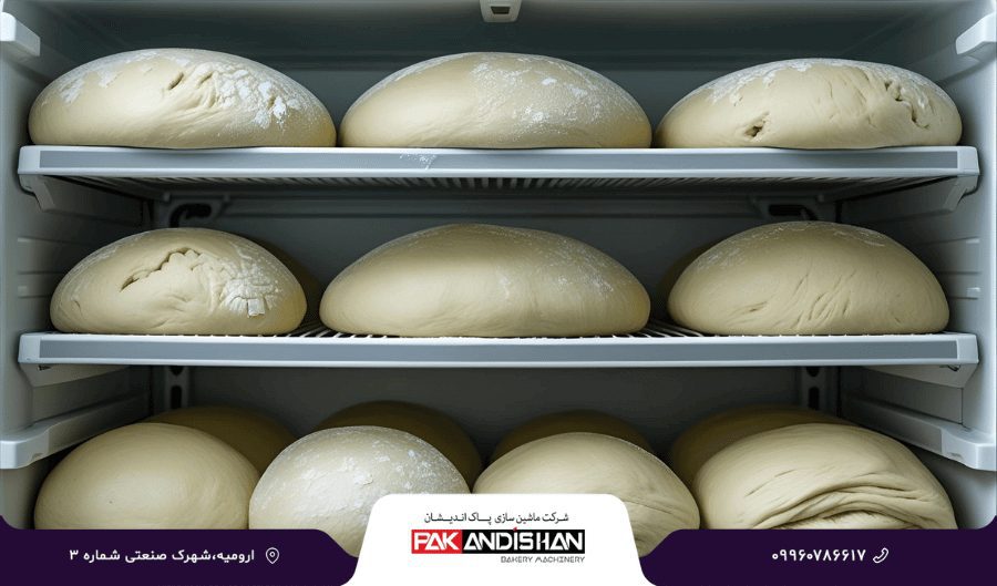 سیاه شدن یا تیره شدن خمیر نان 