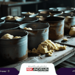 علت سیاه شدن خمیر نان